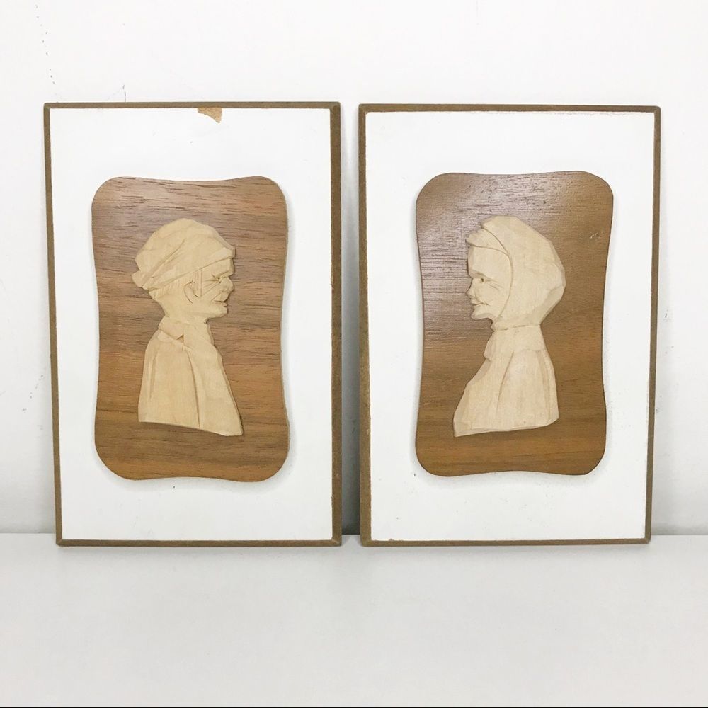 Set of 2 Profile Portraits